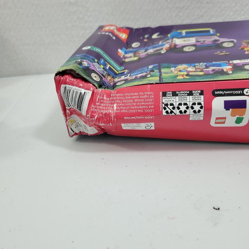 Lego Friends Space Stargazing Never Opened Box is Crushed in Spots 9724-1Clo1 - Picture 5 of 7
